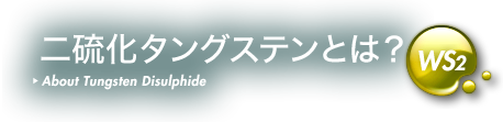 二硫化タングステンとは？